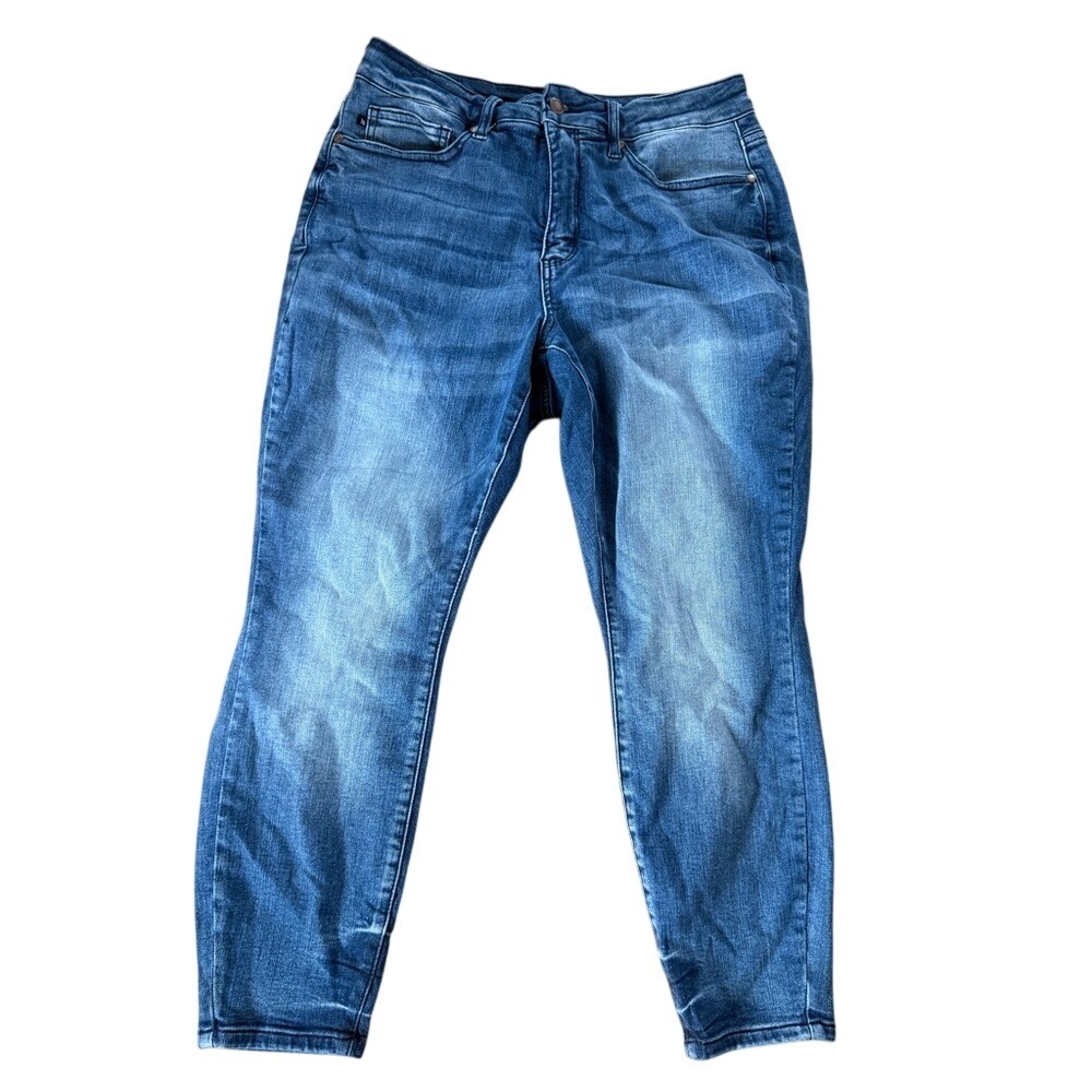 Judy Blue skinny fit comfort waistband blue‎ denim jeans